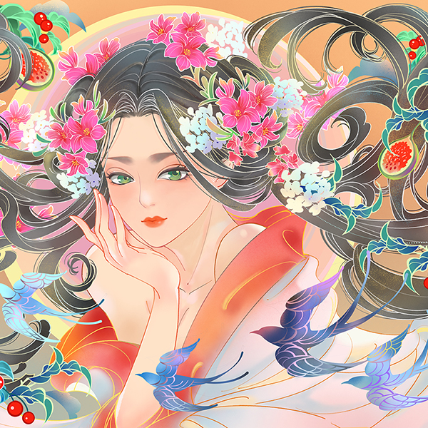 娇润诗·东方女神